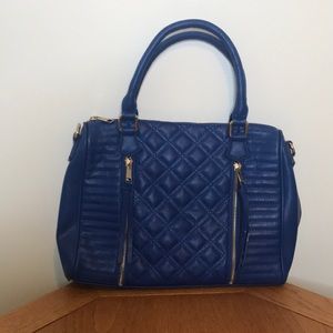 Blue handbag